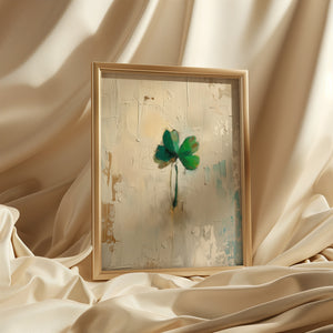 Shamrock Digital Print - St Patrick's Day Home Decoration - Irish Wall Art Print - Printable Download