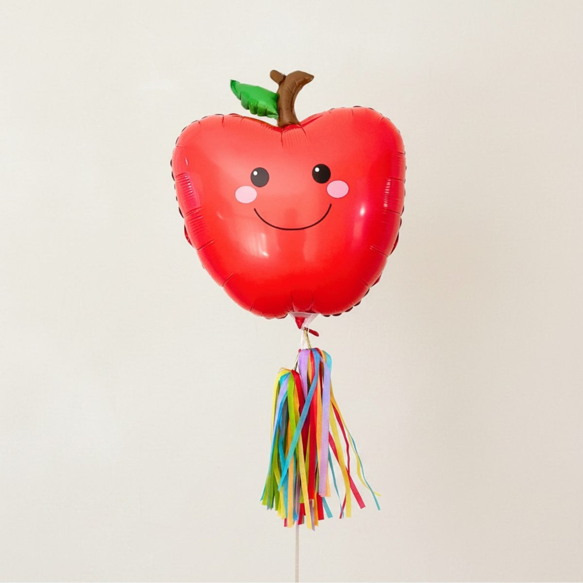 Back to School Cute Apple Balloon Wand 