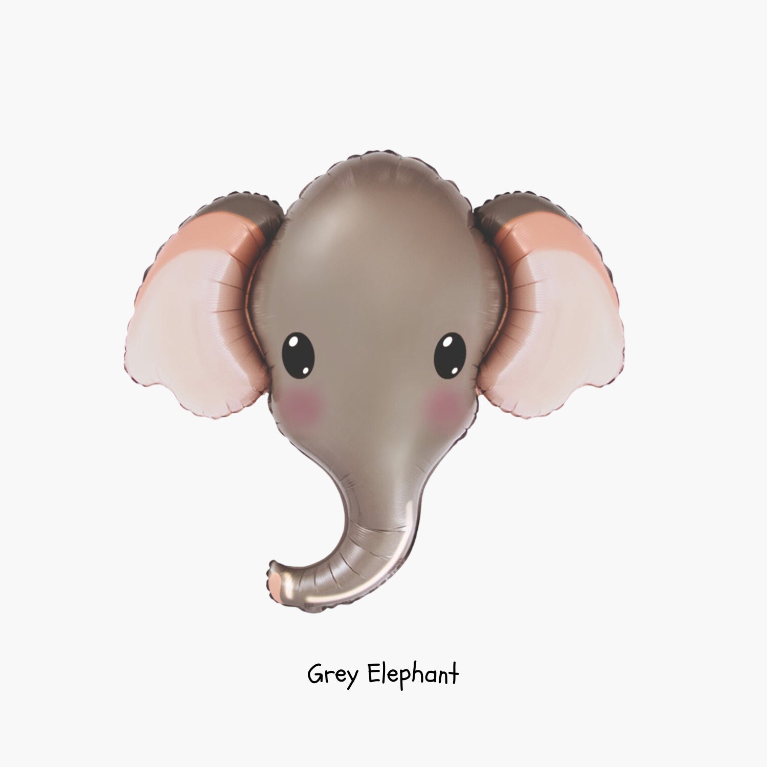 Elephant Foil Balloon 39" - Kids Safari Jungle Animal Birthday Party Decorations Wild Party Supplies