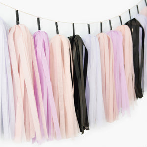 Blush Halloween Tassel Garland by GenWoo Shop, Ottawa Party Shop