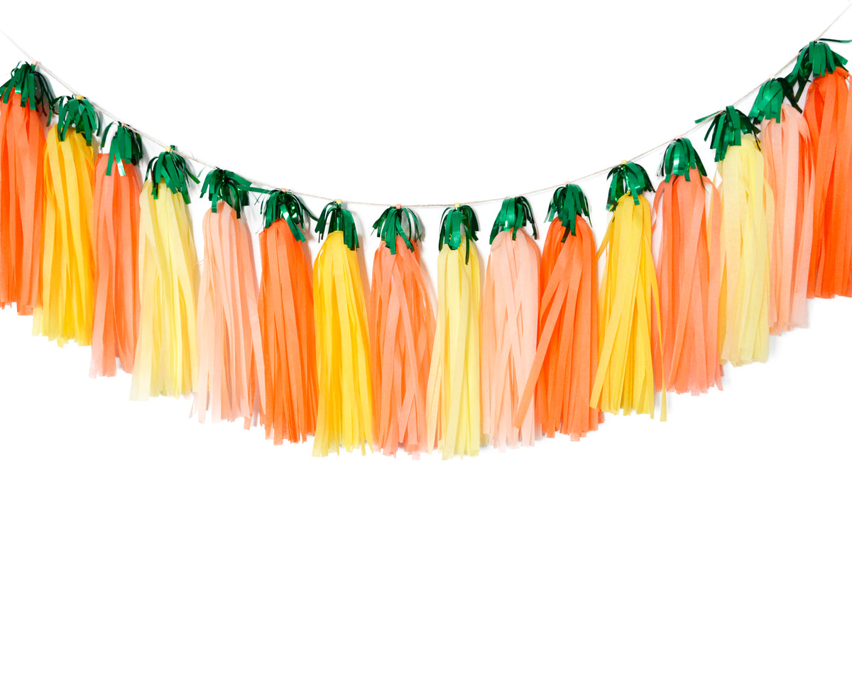 Carrot Tassel Garland