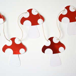 Red Mushroom Banner