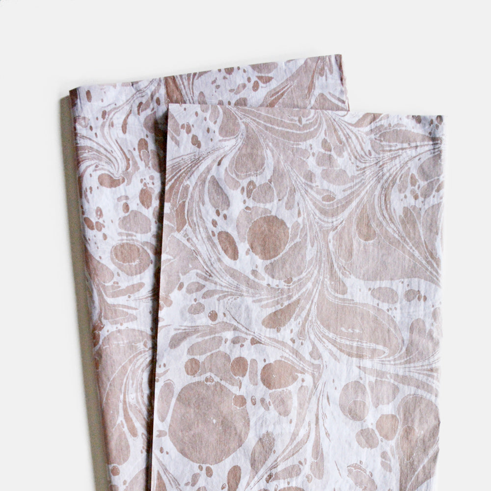 Rose Gold Marble Tissue Paper - Gift Wrapping Paper, Bridal Shower Loot Bags, Elegant Wedding Favors, Gift Wrap, Handcraft Supplies