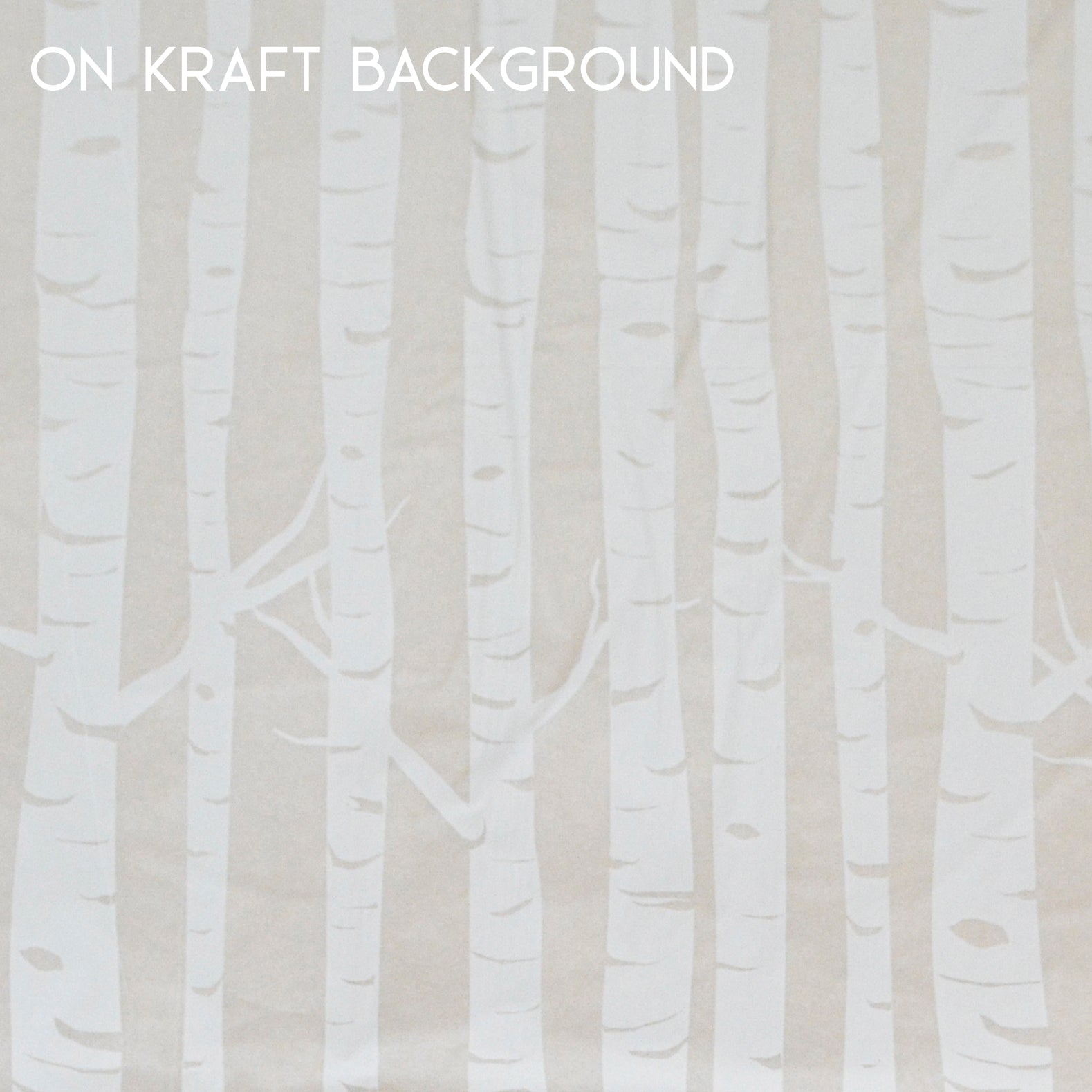 Translucent White Birch Tissue Paper