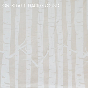 Translucent White Birch Tissue Paper