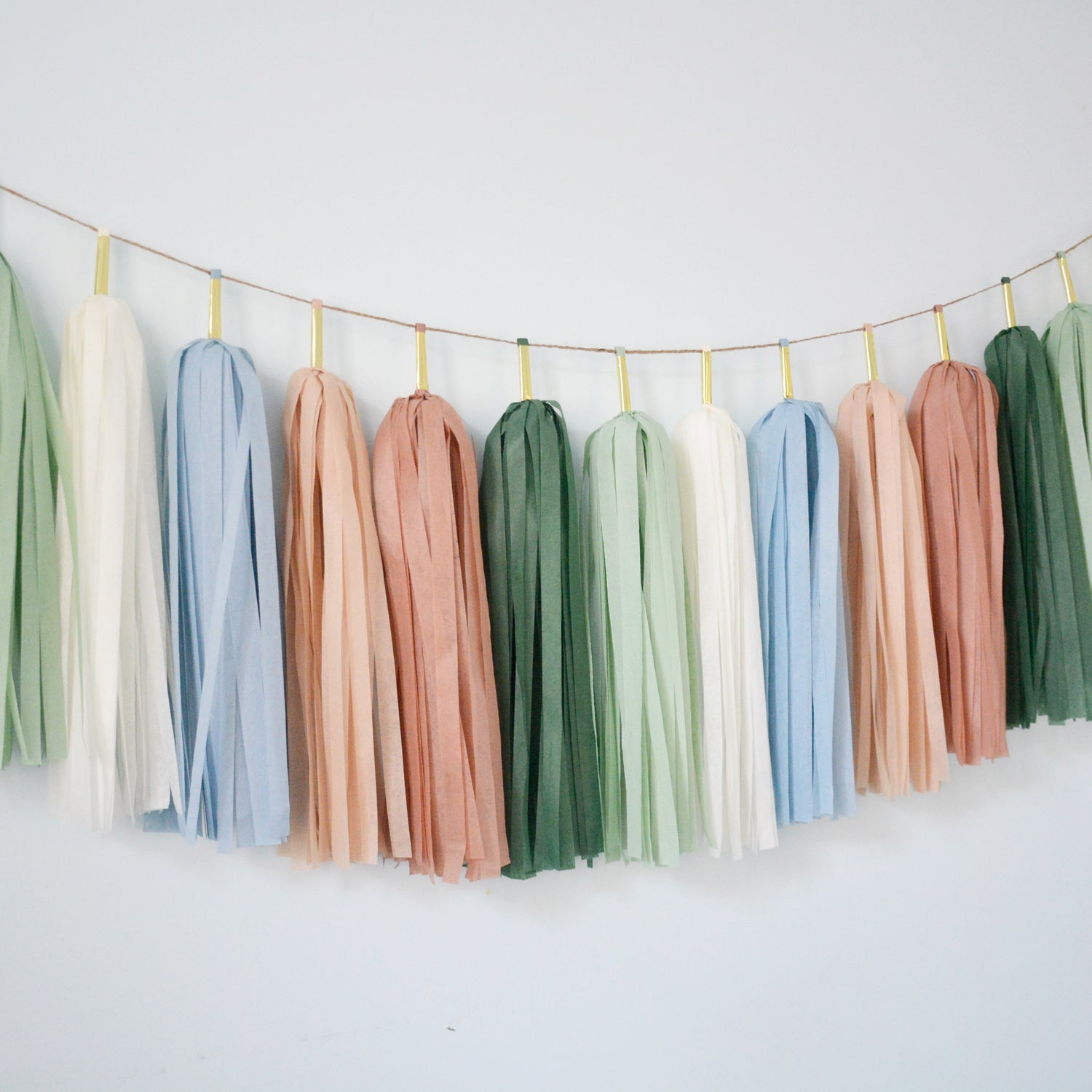 Woodland Tassel Garland - Woodland Birthday Party Decorations