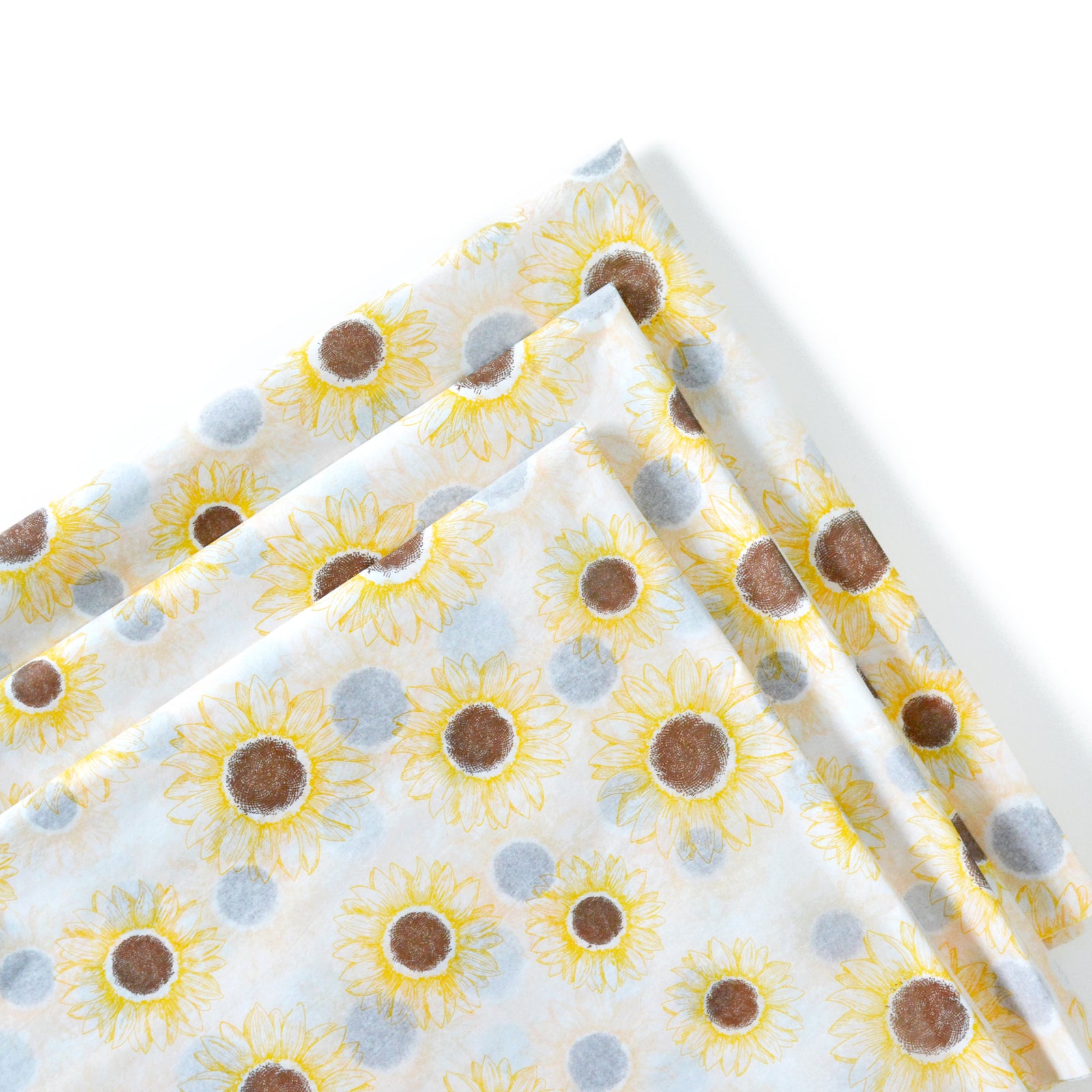 sunflower pattern tissue paper gift wrapping paper